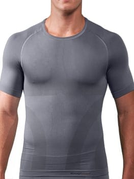gelei knal Factuur Knapman Crewneck (rondhals) grijs - Shirts - Shapewear.nl - corrigerend  ondergoed voor mannen